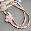 Lanyard para Teléfono de Girasol Trenzado de Tres Hilos Cruzado Correa para Ins Moda Fresco Escalada al Aire Libre Resistente