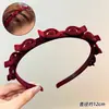 Pinza para el Cabello de Doble Capa de Terciopelo para Mujer, Pinza Lateral de Nuevo Estilo con Forma de Corazón, Pinza de Corona Alta, Pinza para Flequillo de la Frente, Accesorio para el Cabello