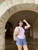2026 Novo Modelo Poliéster Plus Size Esportivo Duas Peças Cobertura da Barriga Modesto Estilo Estudante Fresco Puro Desejo Roupa de Banho para Mulheres Fontes Termais