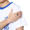 Joyería Colorida Estilo Europeo y Americano Anillo Corporal Desnudo de Acero Inoxidable para Hombre Negro Colorido Precio de Fábrica Suministro Directo R-406