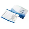 Etiqueta Tarjeta de Certificado de Producto Personalizada Plegable a Doble Cara Tarjeta de Servicio Postventa de Producto Electrónico Impresión Autoadhesiva