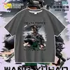 Nueva Camiseta Delta Force Weilong Rosa Rojo Comedor de Oro Lobo para Niños, Manga Corta Estudiante Holgada Superior Moderna