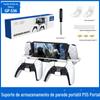 PS5 Portal Streaming Game Handset Suporte de armazenamento de parede PS5 Handle Universal Wall-mounted Storage Rack