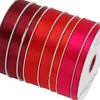 Cinta de Poliéster Color Sólido de 1 cm para Macarons, Cinta Floral, Cinta para Empaque de Cajas de Repostería y Flores, Rollo Grande
