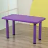 Mesa de Jardín de Infancia Uso en Casa Juego de Mesa y Sillas Infantiles Juguetes Aprendizaje Educación Temprana Escritura Plástico Rectangular Elevable Mesa Pequeña