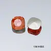 Diamante Auténtico Dongzhou para Uñas 10mm Cuadrado Grueso Fondo Puntiagudo Diamante Accesorios para Joyería DIY Diamante de Vidrio Recubierto Colorido Brillante Lote