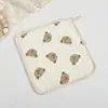 Hanfeng Toalha Quadrada de Gaze Pura 4 Camadas Toalha para Recém-Nascido Produtos para Bebê Lenço Infantil Lavar Rosto Quadrado Pequeno