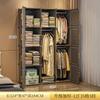 Guarda-Roupa Simples Forte e Durável Doméstico Quarto Casa Aluguel Quarto Roupa Guarda-Roupa Montado Plástico Armário de Armazenamento Infantil