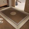 Tapete de entrada de estilo chino nuevo tapete de entrada antideslizante para piso alfombra para pasillo tapete de puerta de entrada resistente a las manchas tapete de corte