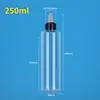 Botella de Gel Transparente con Boca Puntiaguda para Apretar 50 100 200ml Loción Pigmento Tinta Repackaged para Mascotas Botella Vacía Botella con Gotero