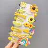 Elegantes pasadores laterales para niñas, lujo ligero y lindos pasadores infantiles, pasadores exquisitos de Yiwu, accesorios para el cabello