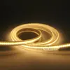 Fita de LED Cob à Prova d'Água para Exterior 110V Sem Driver Transfronteiriça Tira Autoadesiva Junta Sem Solda Fita de LED de Alta Tensão 220V Venda por Atacado