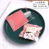 Bolsa autoadhesiva de dibujos animados linda para galletas, dulces, bolsa autosellante al por mayor, empaque para crujiente de copo de nieve, turrón, horneado