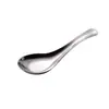 Acero Inoxidable 316 Cuchara para Niños de Grado Alimenticio Cuchara para Comer de Bebé Cuchara Retro de Lingote Engrosada Cuchara para Comida Complementaria Cuchara Redonda