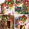 Conjunto de Arco de Guirlanda de Balões de Natal 97 Peças Decoração de Festa de Natal Estrela Explosão Caixa de Presente Balão DIY
