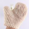 Hot Thumb Sisal Banho Luvas Sisal Elástico Boca Banho Wipe Soft Bath Ball Factory Personalização Direta
