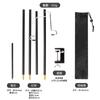 Outdoor Camping Folding Lamp Stand Liga de alumínio Desktop Lamp Pole Bracket Iluminação Camp Lamp Hanger Camping Lamp