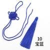 Não. 5, Lanternas de Nó Chinês de Seis Peças com Franja de Borla Nó Longo Moeda dos Cinco Imperadores Decoração de Ano Novo Semiacabado Atacado