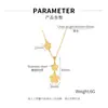Nuevo Collar de Flor de Acero de Titanio Estilo Coreano para Mujer Lujo Ligero Diseño de Nicho Sentido Ins Estilo Frío Elegante Joyería de Acero Inoxidable