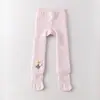 Pantalones Térmicos para Niña 2026 Primavera y Otoño Forro Polar Delgado Calcetines Térmicos Bebé Otoño e Invierno Más Forro Polar Medias Blancas para Niños