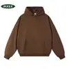 Sudadera con Capucha de Cuello Redondo Holgada para Pareja, Manga Larga, Ropa Deportiva, Sudadera Pesada con Gráfico Impreso y Logotipo de Texto