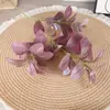 Hoja de plátano artificial de un solo tallo, tacto realista, planta falsa para el hogar, centro comercial, decoración de bodas, arreglo floral artificial, paisajismo, planta verde falsa