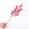 Fruta de la Fortuna de Frutos Rojos Ramas de Bayas Artificiales Decoración de Año Nuevo Celebración de Casa Adornos Rama de Navidad Accesorios Arreglo Año Nuevo