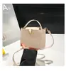 2025 Nuevo Patrón de Piedra Portátil Accesible Lujo Moda Hombro Único Retro Elegante Cruzado de Cuerpo Tendencia Bolso Cubo Pequeño para Mujer