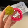 Novedad Primavera y Verano, Ligas para el Cabello de Frutas Lindas para Niñas, Chongo Alto para Cola de Caballo, Diademas y Accesorios para el Cabello Coloridos de Alta Gama