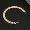 Pulseira de Strass Estilo Minimalista Europeia e Americana Mais Vendida para Mulheres, Joias de Personalidade da Moda de Luxo Leve, Acessórios para Presente de Aniversário Venda por Atacado