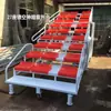 Soporte de Árbitro Móvil Retráctil para Línea de Meta Tribuna de Cronometraje para Estadio Escolar Campo Deportivo Tribuna para Competencia de Atletismo