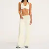 Conjunto esportivo falso de duas peças transfronteiriço para mulheres, conjunto de yoga com estampa vintage, adequado para deslocamento ao ar livre e compras, conjunto de yoga 4549