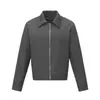 AW1598 High Street Estilo Americano Otoño/Invierno Unisex Chaqueta con Diseño de Patrón Bordado Para Hombre Corte Holgado Solapa Prendas de Abrigo