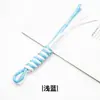 Cordón trenzado anudado de bloques de color, Colgante para bolso, Llavero, Accesorios de cuerda decorativa hechos a mano para bricolaje, Venta al por mayor desde el fabricante