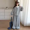 Conjunto de Otoño para Niña: Conjunto de Sudadera y Pantalón de Chándal Falso de Dos Piezas, Nuevo Modelo 2026 para Niñas Mayores, Conjunto de Dos Piezas de Primavera y Otoño para Niños