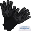 Guantes Resistentes al Calor de 800 Grados del Fabricante para Barbacoa Barbacoa Aramid Fuego a Prueba Retardante de Llama Horno de Microondas Guantes Antiescaldaduras