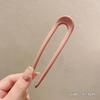 Pente Coreano para Cabelo Coque Grampo de Cabelo em Forma de U Pente de Inserção Grampo de Cabelo Acessório de Cabelo Estilo Vintage