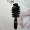 Nuevo Peine para el Cabello con Forma de Piña del Fabricante con Diseño Hueco para Ventilación, Secado Rápido y Suave con el Cabello, Adecuado para Uso Tanto Seco como Húmedo, Peine para Peinado en Casa