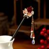 Novo Chinês Elegante Hemu Hairpin Tassel Step Shake Hairpin Antigo Hanfu Cheongsam Horse Face Skirt Acessórios para o Cabelo Atacado