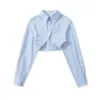 Item Quente Transfronteiriço do AliExpress Moda Feminina Primavera 2026 Camisa Listrada + Top Tubinho Espinha de Peixe + Saia Listrada