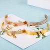 Pulsera de diamantes de moda elegante estilo europeo y americano pulsera de diamantes finos elegante pulsera abierta de personalidad simple