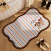 Alfombra de Baño de Dibujos Animados de Tierra de Diatomeas para Puerta Absorbente para Pies de Secado Rápido Antideslizante Alfombra de Piso para el Hogar de Dibujos Animados de Tierra de Diatomeas Resistente a las Manchas