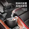 Cinzeiro de Carro de Fibra de Carbono Material ABS com Tampa Retardante de Chama à Prova de Respingo Vedação à Prova de Odores Cinzeiro Portátil para Carro