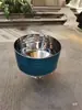 Moldeo por Inyección Extrusora Tolva de Acero Inoxidable Cubo Cónico Base Placa Deslizante Alimentador Cubo de Alimentación Redondo 250kg Descargador