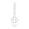 En stock batidor de huevos mini de silicona de 6 pulgadas mango de plástico cocina niños manual crema huevo venta directa de fábrica