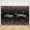 Amazon Fondo de Cumpleaños Temático de Esponja Amarilla de Dibujos Animados Banner Feliz Cumpleaños para Niña Suministros de Decoración de Cumpleaños