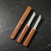 Cuchillo de Fruta de Doble Filo Dragón y Fénix, Cuchillo Doméstico Portátil para Cortar Verduras y Carne, Cuchillo Pequeño de Acero Inoxidable, Doble Uso como Cuchillo de Fruta y Pelador