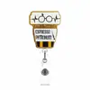 Nuevo Set de Tarjetas con Patrón Divertido y Creativo de Acrílico con Purpurina de Dibujos Animados de Amazon Insignia Clip de Insignia Telescópico con Hebilla de Fácil Extracción