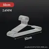 Tampas de Aço Aço Inoxidável Sólido 2,6 mm Varal de Roupas Organizador de Guarda-Roupa para Adultos Cabide de Roupas Cabide Pequeno para Roupas de Crianças