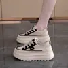 Comércio exterior transfronteiriço verão novo modelo ins versão coreana tênis brancos vazados para mulheres, sola grossa versátil casual respirável sapatos de pai